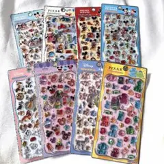 正規品 プチドロップステッカー ディズニー カミオジャパン8種類 レア商品