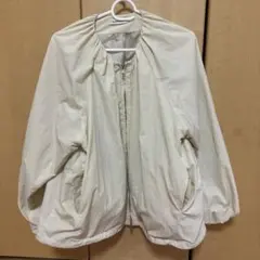 natural couture ジップアップブルゾン アイボリー