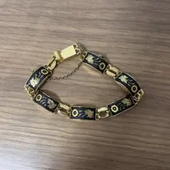 vintage スペイン 象嵌細工 ダマスキナード ブレスレット ia刻印有のサムネイル