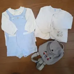Familiar ベビー服、リュック 70 セット
