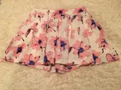 花柄 キュロット スカート INGNI 新品 未使用品 美品