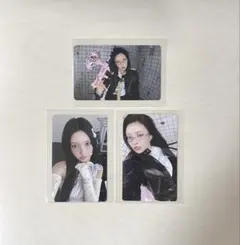 ILLIT NOT CUTE ANYMORE ユナ　トレカ　3枚