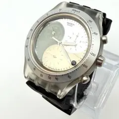 750/稼働 85年 シチズン クロノグラフ 3530 チタンケース クオーツ 