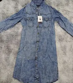 デニムシャツ 長袖