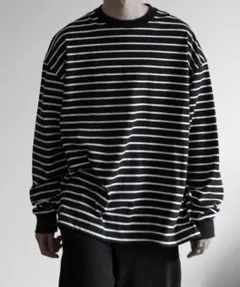 T*y様 美品 RUUBON ラスティック ロングスリーブTシャツ S ボーダー