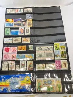 アメリカ切手　1981年頃　54枚　未使用切手