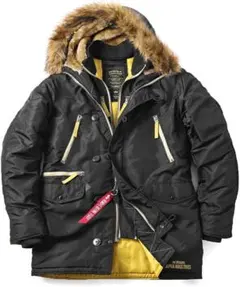 N-3B フライトジャケット ALPHA USA×WAIPER　M サイズ