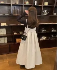 GRL キャミワンピース アイボリー