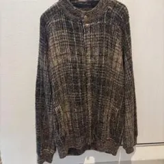 ジップ ニット セーター ヴィンテージ 古着
