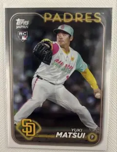 松井裕樹 2024 Topps JAPAN RCカード
