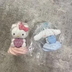 サンリオキャラクターズ ホイップクリームマスコット キティ　シナモン