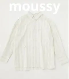 シャツ moussy マウジー　レディース　ストライプ　カットソーのサムネイル