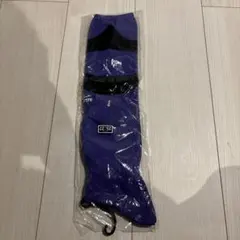 DALPONTE ボーダージャガードソックス 紫25-27cm 未使用のサムネイル