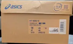 ASICS GT-1000 13 メンズ スニーカー 31.0cmのサムネイル