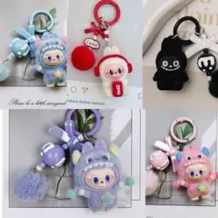 ラブブ　キャラクターキーホルダー5点セット