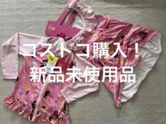 Disney★コストコ購入！プリンセス　水着＆ラッシュガードセット120センチ