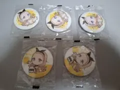 リコリコ　クルミ　缶バッジ5個+カバー5枚のサムネイル