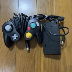 る*る様 ゲームキューブ コントローラー 変換アダプター セット