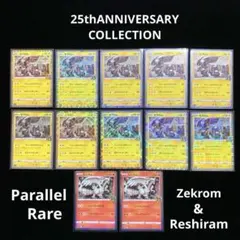 ゼクロム レシラム s8a 25thANNIVERSARY ALLパラレルミラー
