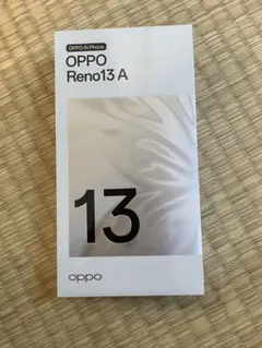 新品 未使用 OPPO Reno13 A ルミナスネイビー