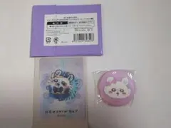 まじかるちいかわ　モモンガ　缶バッジ　レンチキュラーカード　2点セット