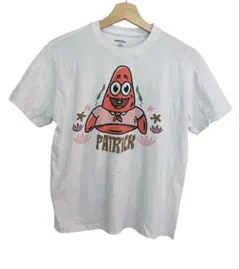 パトリック Tシャツ 【M】スポンジボブ　キャラクター　レディース　キッズ　海外
