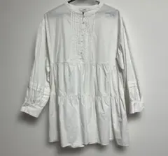 discoat白ブラウス