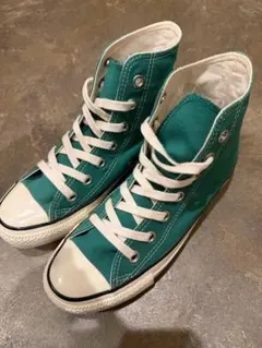 【新品未使用品】CONVERSE ALL STAR ハイカット グリーンのサムネイル