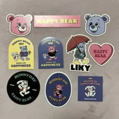 Happy Bear ステッカーセット