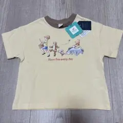 新品　バースデイ　コトリ　プーさん　ディズニー Tシャツ 90cm コットン