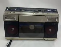 VZ-V2　シャープレコード両面演奏ポータブルステレオ　 通電＆ラジオOKのサムネイル