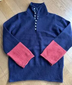 ナチュラルランドリー　ハイネックニットセーター