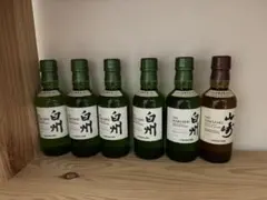 サントリー 山崎 白州 ミニボトル 7本セット - メルカリ