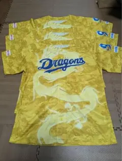 中日ドラゴンズ ユニフォーム イエロー 3枚セットのサムネイル