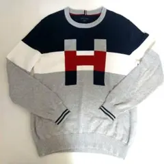 Tommy Hilfiger Hロゴセーター Mサイズ