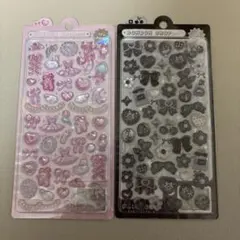 ボンボンドロップシール ガーリーボンボン　ボンドロ　ぶらっくボンボン　2点セット