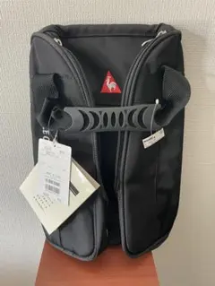 ⭐️新品⭐️ le coq sportif シューズケース 黒 メッシュポケット付き