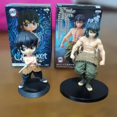 鬼滅の刃 嘴平伊之助 フィギュア 2体セット （絆の装とQposket）