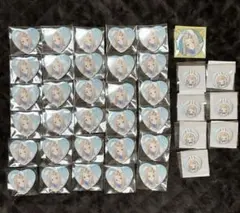 篠澤広　GIGOハート缶バッジ30ホログラム1ミニ7学園アイドルマスター　学マス