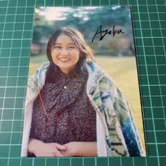 和田彩花 親筆簽名寫真特典明信片：想說能成為偶像真是太好了