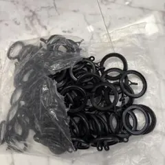 新品　カーテンリング80個