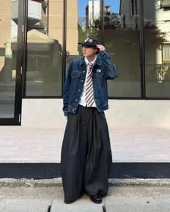 ノームコア　デニムジャケット　ユニクロ