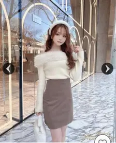 くびれ♡美脚スカート　ミシェルマカロン