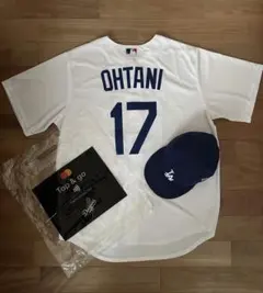 Nike Dodgers 大谷翔平 17 ユニフォーム キャップ　２点セット Nike Dodgers 大谷翔平 17 ユニフォーム キャップ 2点セット - メルカリ