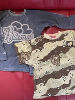 【ヒステリックミニ】長袖、半袖２枚セット　サイズ90