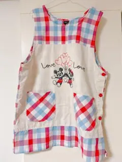 エプロン ミニーちゃん ミニーマウス 保育士