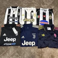 ユベントス　ユニフォーム　6枚　セット　サッカー　フットサル