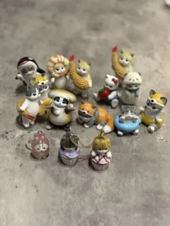 猫モフサンドフィギュア キーホルダー まとめ売りのサムネイル