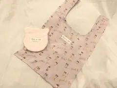 PAUL&JOE エコバッグ&ふわふわネコポーチ2点セット