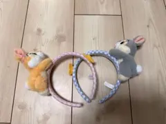 ディズニー ミスバニー とんすけ カチューシャ ペア